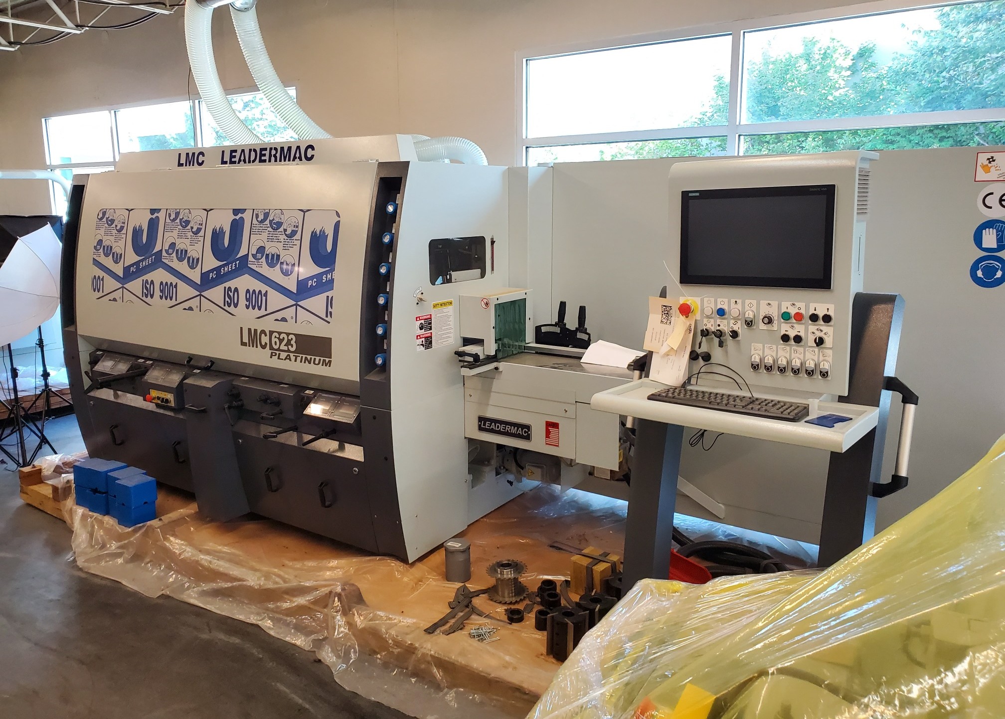 Leadermac Platinum LMC-623P 6 Head, CNC set up, 